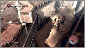 Będzie tam dwóch kolejnych żołnierzy, których również pozbądź się po cichu [1] - Sekwencja 8 - Borgia (1) | Opis przejścia Assassins Creed Brotherhood - Assassins Creed: Brotherhood - poradnik do gry