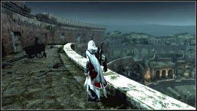 Na szycie znajdziesz kolejny biały punkt [1] - Sekwencja 7 - Klucz do Castello (2) | Opis przejścia AC Brotherhood - Assassins Creed: Brotherhood - poradnik do gry