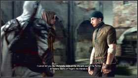 Żeby rozpocząć to zadanie potrzebujesz przynajmniej 4 rekrutów - Sekwencja 7 - Klucz do Castello (1) | Opis przejścia AC Brotherhood - Assassins Creed: Brotherhood - poradnik do gry