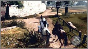 Po zakończeniu rzezi, wskocz na konia, a następnie jedź za De Volpe [1] - Sekwencja 7 - Klucz do Castello (1) | Opis przejścia AC Brotherhood - Assassins Creed: Brotherhood - poradnik do gry