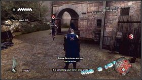 Pierwszego pozbądź się strażnika przy bramie [1] - Sekwencja 6 - Baron De Valois (1) | Opis przejścia w AC Brotherhood - Assassins Creed: Brotherhood - poradnik do gry