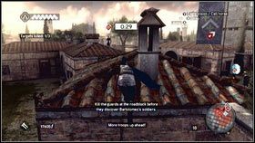 Idź za nim, a gdy przejdzie pod kamiennym łukiem [1], dźgnij w plecy - Sekwencja 6 - Baron De Valois (1) | Opis przejścia w AC Brotherhood - Assassins Creed: Brotherhood - poradnik do gry