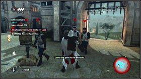 Możesz teraz powtórzyć operację [1] - Sekwencja 6 - Baron De Valois (1) | Opis przejścia w AC Brotherhood - Assassins Creed: Brotherhood - poradnik do gry