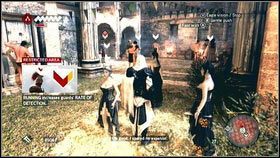 Po dłuższym marszu, dotrzesz wreszcie do półnagiego Bankiera [1] - Sekwencja 5 - Bankier (2) | Opis przejścia w Assassins Creed Brotherhood - Assassins Creed: Brotherhood - poradnik do gry