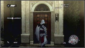 Po walce ucieknij z miejsca zbrodni [1], obniż wskaźnik rozgłosu [2] i odszukaj kolejną misję - Sekwencja 4 - Kryjówka Złodziei (3) | Opis przejścia AC Brotherhood - Assassins Creed: Brotherhood - poradnik do gry