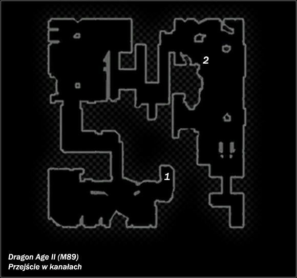 Legenda - M89; M90- Przejście w kanałach i Kres Pychy | Mapy Dragon Age II - Dragon Age II - poradnik do gry