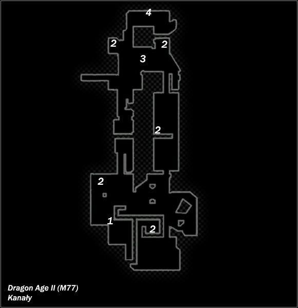Legenda - M77; M78- Kanały i Zapuszczony zaułek #2 | Mapy Dragon Age II - Dragon Age II - poradnik do gry