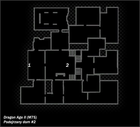 Legenda - M75; M76- Podejrzany dom #2 i Ukryty skład | Mapy Dragon Age II - Dragon Age II - poradnik do gry