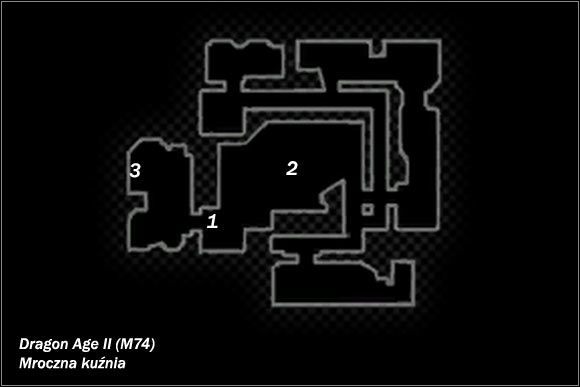 Legenda - M73; M74- Kręta uliczka i Zagubiona kuźnia | Mapy Dragon Age II - Dragon Age II - poradnik do gry