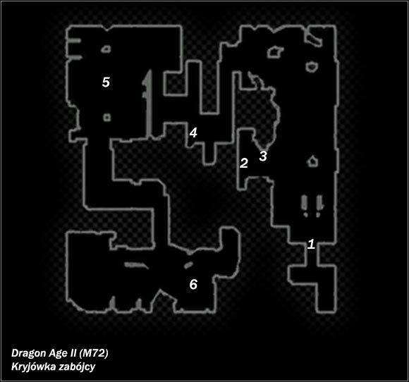 Legenda - M71; M72- Mroczna kuźnia i Kryjówka zabójcy | Mapy Dragon Age II - Dragon Age II - poradnik do gry