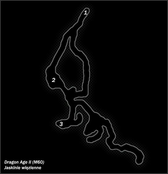 Legenda - M59; M60- Okolice Kirkwall #2 i Jaskinie więzienne | Mapy Dragon Age II - Dragon Age II - poradnik do gry