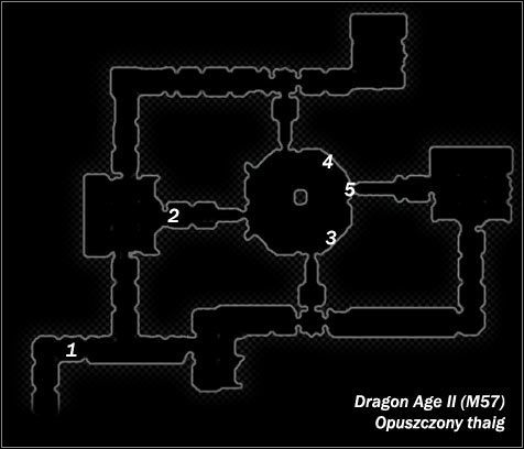 Legenda - M57; M58- Opuszczony thaig i Gnijąca, oraz zatęchła jaskinia | Mapy - Dragon Age II - poradnik do gry