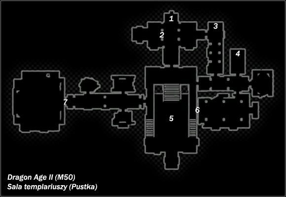 Legenda - M49; M50- Podejrzany dom i Sala templariuszy (Pustka) | Mapy Dragon Age II - Dragon Age II - poradnik do gry