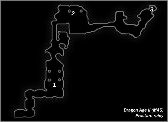 Legenda - M45; M46- Prastare ruiny i Starożytna krypta | Mapy Dragon Age II - Dragon Age II - poradnik do gry
