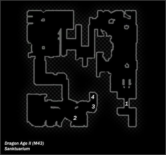 Legenda - M43; M44- Sanktuarium i Głębokie Ścieżki | Mapy Dragon Age II - Dragon Age II - poradnik do gry