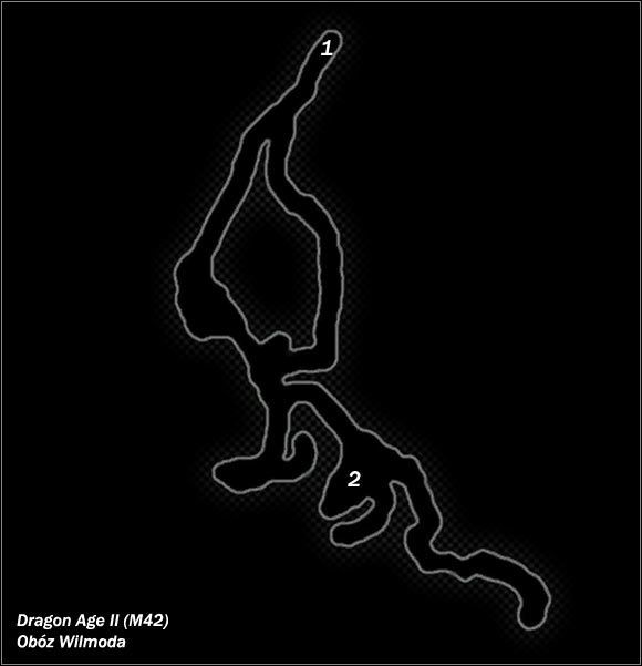Legenda - M41; M42- Przełęcz w Górach Vimmark i Obóz Wilmoda | Mapy Dragon Age II - Dragon Age II - poradnik do gry