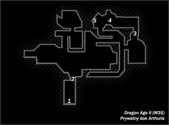Legenda - M35; M36- Prywatny dok Arthuris i Jaskinie łowców niewolników | Mapy - Dragon Age II - poradnik do gry
