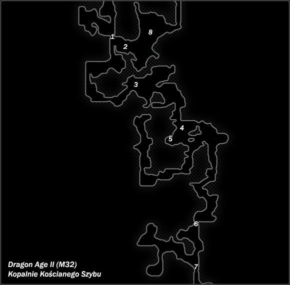 Legenda - M31; M32- Kościany Szyb i Kopalnie Kościanego Szybu | Mapy Dragon Age II - Dragon Age II - poradnik do gry