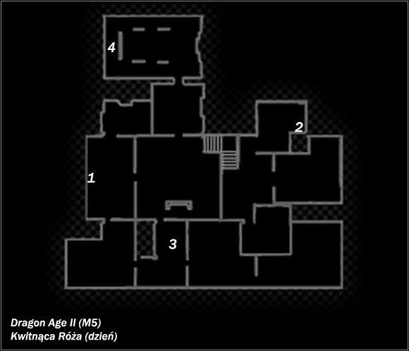 Legenda - M5; M6- Kwitnąca Róża (dzień i noc) | Mapy Dragon Age II - Dragon Age II - poradnik do gry