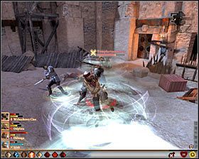 Od razu po rozpoczęciu bitwy proponuję skupić się w całości na atakowaniu Sir Edgerta #1 - Szlachetny cel | Questy poboczne - Akt 3 | Solucja Dragon Age II - Dragon Age II - poradnik do gry