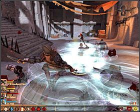 Podobnie jak wcześniej, możesz zgodzić się na pozbycie się ciała (prawa górna opcja dialogowa) #1 lub zaatakować bandytów (prawa dolna opcja dialogowa) - Kombinator | Questy poboczne - Akt 2 | Solucja Dragon Age II - Dragon Age II - poradnik do gry