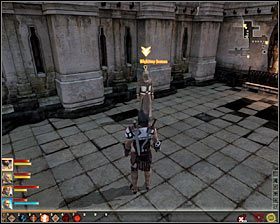 Po zakończonych walkach zbadaj ciała wszystkich pokonanych przeciwników, przy czym najważniejsze jest ciało stukniętego odludka #1, przy którym odnajdziesz Oczy Lazurowego Jamosa - Oczy Lazurowego Jamosa | Questy poboczne - Akt 2 | Solucja Dragon Age II - Dragon Age II - poradnik do gry