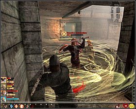 Po znalezieniu się w lokacji [Doki - Nieużywane przejście] (M22, 1) przystąp do eksploracji centralnej części kanałów - Czapka Waxlera | Questy poboczne - Akt 2 | Solucja Dragon Age II - Dragon Age II - poradnik do gry