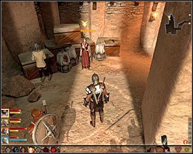 Po znalezieniu się na górnych balkonikach podejdź do pojmanego apostaty #1 (M62, 3) - Wyprawa ratunkowa | Questy poboczne - Akt 2 | Solucja Dragon Age II - Dragon Age II - poradnik do gry