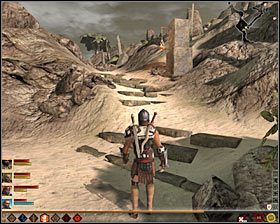 Podążaj na zachód aż dotrzesz do drugiej ścieżki, która zakręca na północ #1 - Wyprawa ratunkowa | Questy poboczne - Akt 2 | Solucja Dragon Age II - Dragon Age II - poradnik do gry