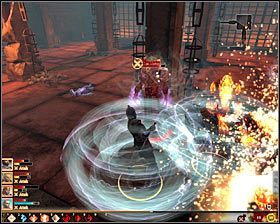 Bitwę tę warto rozpocząć od zaatakowania demona Xebenkecka #1, a to dlatego, że analogicznie do demonów pożądania jest on w stanie wpływać na inne kreatury znajdujące się w tym pomieszczeniu - Zakazana wiedza (3) | Questy poboczne - Akt 2 | Solucja Dragon Age II - Dragon Age II - poradnik do gry