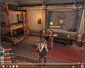 Dopiero po zlikwidowaniu smocząt zbadaj obszar na południe od przejścia, a powinieneś odnaleźć worek #1 (M32, 5) zawierający głowicę Eustice - Szczątki bandyty Brodatej Bestii; Głowica Eustice | Questy poboczne - Akt 1 - Dragon Age II - poradnik do gry