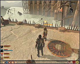 Odnalezienie szczątków będzie możliwe dopiero po przystąpieniu do wykonywania uzupełniającego questu Kościany Szyb i odblokowaniu tak samo nazywającej się lokacji - Szczątki bandyty Brodatej Bestii; Głowica Eustice | Questy poboczne - Akt 1 - Dragon Age II - poradnik do gry