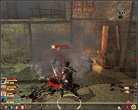 Warto zapisać sobie stan gry, bo w środku od razu zaatakowany zostaniesz przez grupkę bandytów Nakłuwaczy dowodzonych przez Ignacio Stranda #1 (M14, 6) - Ostre ukłucia | Questy poboczne - Akt 1 | Solucja Dragon Age II - Dragon Age II - poradnik do gry