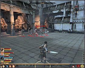 Quest ten możesz aktywować pozbywając się wystarczającej liczby grup strażników pretendentów panoszących się po lokacji [Górne Miasto] - Nocne kłamstwa | Questy poboczne - Akt 1 | Solucja Dragon Age II - Dragon Age II - poradnik do gry