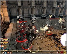 Drugiego spiskowca odnajdziesz za dnia w lokacji [Górne Miasto - Dzielnica posiadłości] (M3, 7), czyli w lewym dolnym narożniku Górnego Miasta #1 - Spiskowcy | Questy poboczne - Akt 1 | Solucja Dragon Age II - Dragon Age II - poradnik do gry