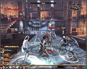 Alternatywnym rozwiązaniem jest wybranie na koniec rozmowy prawej dolnej opcji dialogowej #1, w rezultacie czego sprzeciwisz się decyzji Izabeli i wyzwiesz Castillona na pojedynek - Nie ma spokoju dla nikczemnych (2) | Questy towarzyszy - Akt 3 - Dragon Age II - poradnik do gry