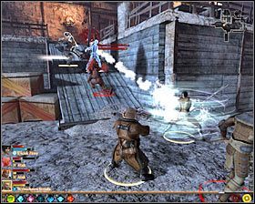 Bitwę tę dobrze byłoby oczywiście rozpocząć od zlikwidowania Velasco #1, a to dlatego, że jest on skrytobójcą i mógłby wyprowadzać częste ataki z zaskoczenia - Nie ma spokoju dla nikczemnych (1) | Questy towarzyszy - Akt 3 - Dragon Age II - poradnik do gry