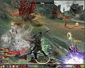 Pokonanie obecnych w tej lokacji elfów nie załatwi niestety sprawy, a to dlatego, że po dotarciu do obozu Dalijczyków (M25, 3) zostaniesz zaatakowany przez wszystkie obecne tam postacie #1 - Nowa ścieżka (2) | Questy towarzyszy - Akt 3 | Solucja Dragon Age II - Dragon Age II - poradnik do gry