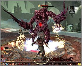 Po pozbawieniu demona pychy około połowy paska zdrowia obejrzysz krótki filmik, po czym przystąpisz do dalszych walk - Nowa ścieżka (2) | Questy towarzyszy - Akt 3 | Solucja Dragon Age II - Dragon Age II - poradnik do gry