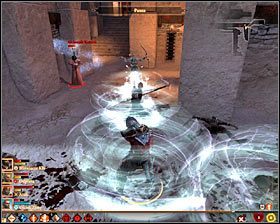 Musisz się niestety liczyć z tym, że druga grupa przeciwników już wkrótce pojawi się w tej okolicy - Przysługa i wina | Questy towarzyszy - Akt 3 | Solucja Dragon Age II - Dragon Age II - poradnik do gry