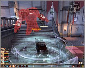 Po zlikwidowaniu cieni przystąpisz do ostatniej trzeciej fazy pojedynku z eterycznym golemem #1 - Nawiedzenie | Questy towarzyszy - Akt 3 | Solucja Dragon Age II - Dragon Age II - poradnik do gry