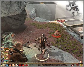 Musisz teraz powrócić do wyjścia z jaskiń (M68, 1), przy czym nie odbędzie się to bez komplikacji - Lustrzane odbicie (2) | Questy towarzyszy - Akt 2 | Solucja Dragon Age II - Dragon Age II - poradnik do gry