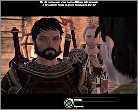 W trakcie rozmowy możesz wybrać wariant dialogowy związany z romansowaniem z Merrill #1, a także zadać jej kilka pytań na temat lustra, dowiadując się między innymi tego, że jest ono odpowiedzialne za śmierć kilku osób - Lustrzane odbicie (1) | Questy towarzyszy - Akt 2 | Solucja Dragon Age II - Dragon Age II - poradnik do gry