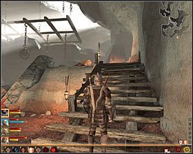 Jeżeli wybierzesz zachodnie przejście #1, to ominie Cię ryzyko związane z koniecznością staczania dodatkowych walk czy rozbrajania pułapek - Odstępca (1) | Questy towarzyszy - Akt 2 | Solucja Dragon Age II - Dragon Age II - poradnik do gry