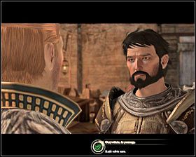 Zadanie to powinno pojawić się w Twoim dzienniku już po odbyciu kończącej rozmowy z Arishokiem w Dokach w ramach głównego questu Przysługa w kwestii prochu - Odstępca (1) | Questy towarzyszy - Akt 2 | Solucja Dragon Age II - Dragon Age II - poradnik do gry