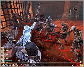 Głównym powodem, dla którego warto atakować głównie Hadrianę #1 jest to, że pokonanie jej doprowadzi do zakończenia całej bitwy, nawet jeżeli nie zginą inne potwory - Gorzkie lekarstwo (2) | Questy towarzyszy - Akt 2 | Solucja Dragon Age II - Dragon Age II - poradnik do gry