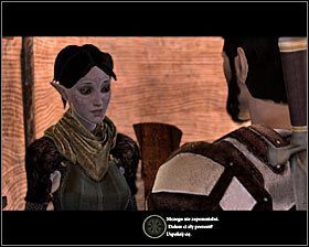 Możesz już zamknąć okno handlu i wybrać się do lokacji [Dolne Miasto - Dom Merrill] - Opowieść w toku; Drewniana halla | Questy towarzyszy - Akt 2 - Dragon Age II - poradnik do gry