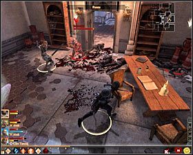 Nie przejmuj się tym, że Bartrand zniknie po wejściu do pomieszczenia - Sprawa rodzinna (2) | Questy towarzyszy - Akt 2 | Solucja Dragon Age II - Dragon Age II - poradnik do gry