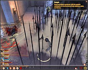 Możesz teraz zająć się eksploracją północnych i wschodnich pomieszczeń, bądź też od razu wybrać południowe drzwi prowadzące do głównej sali #1 (M56, 3) - Sprawa rodzinna (1) | Questy towarzyszy - Akt 2 | Solucja Dragon Age II - Dragon Age II - poradnik do gry