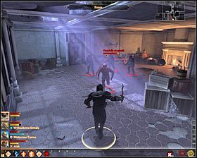 Tym razem zmagania rozpoczniesz w niewielkim pomieszczeniu posiadłości #1 (M56, 2), które nie jest okupowane przez siły wroga - Sprawa rodzinna (1) | Questy towarzyszy - Akt 2 | Solucja Dragon Age II - Dragon Age II - poradnik do gry